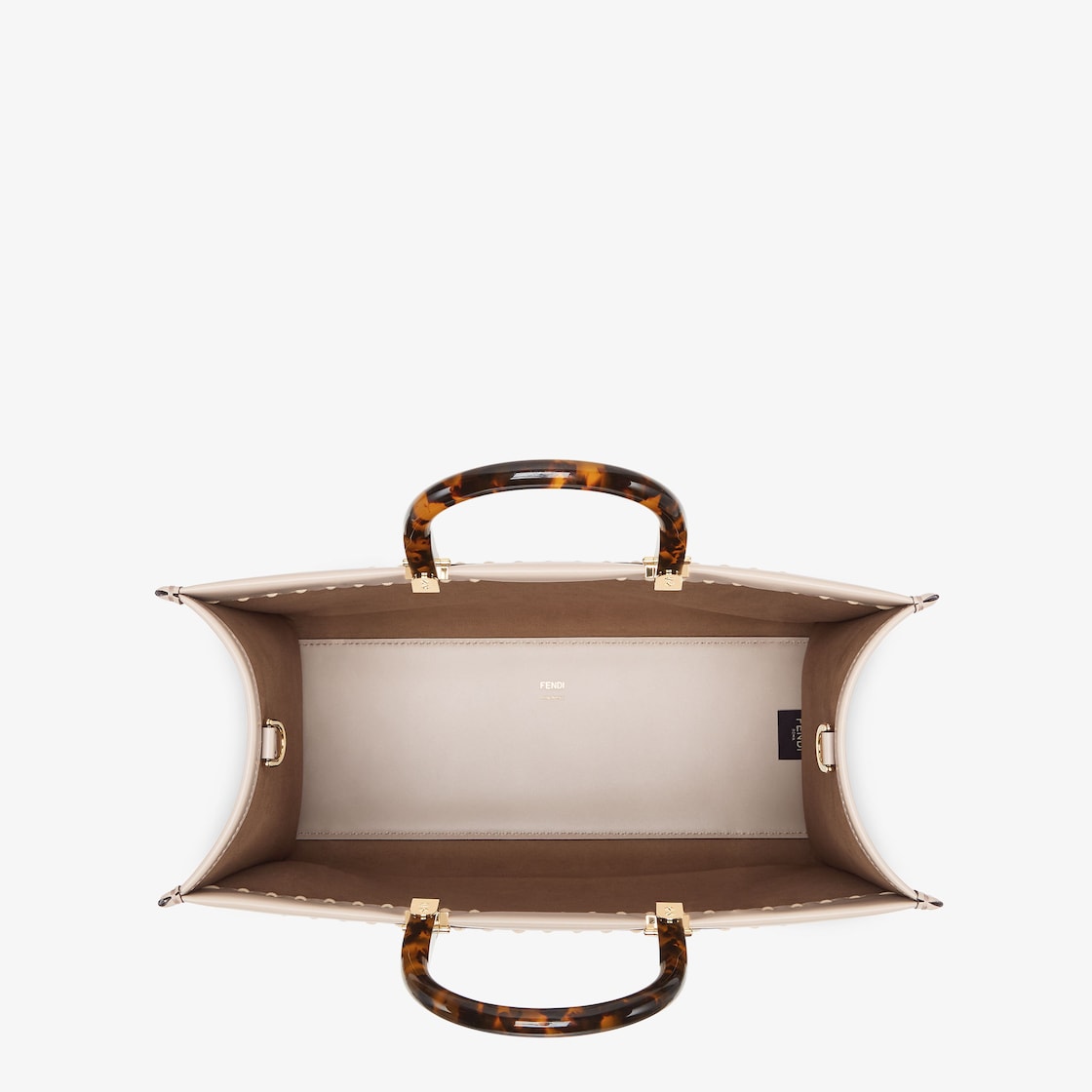 Fendi Sunshine Medium Snakeskin Shopping Bag - Image 4